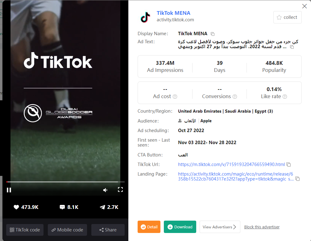 TikTok MENA