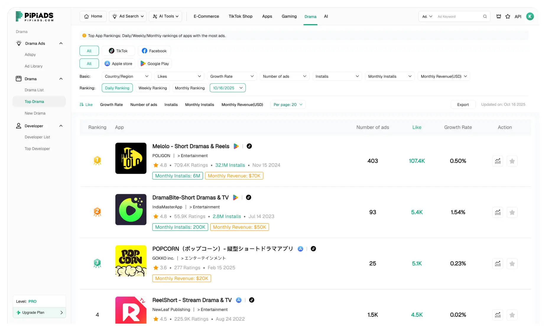 Top Drama App